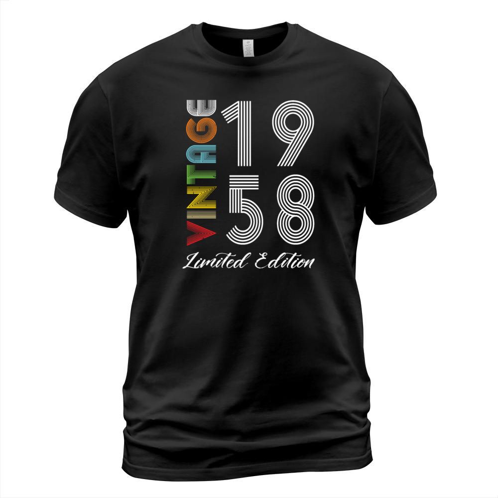 Vintage 1958 Vintage Birthday Retro Vintage T-Shirt Unisex