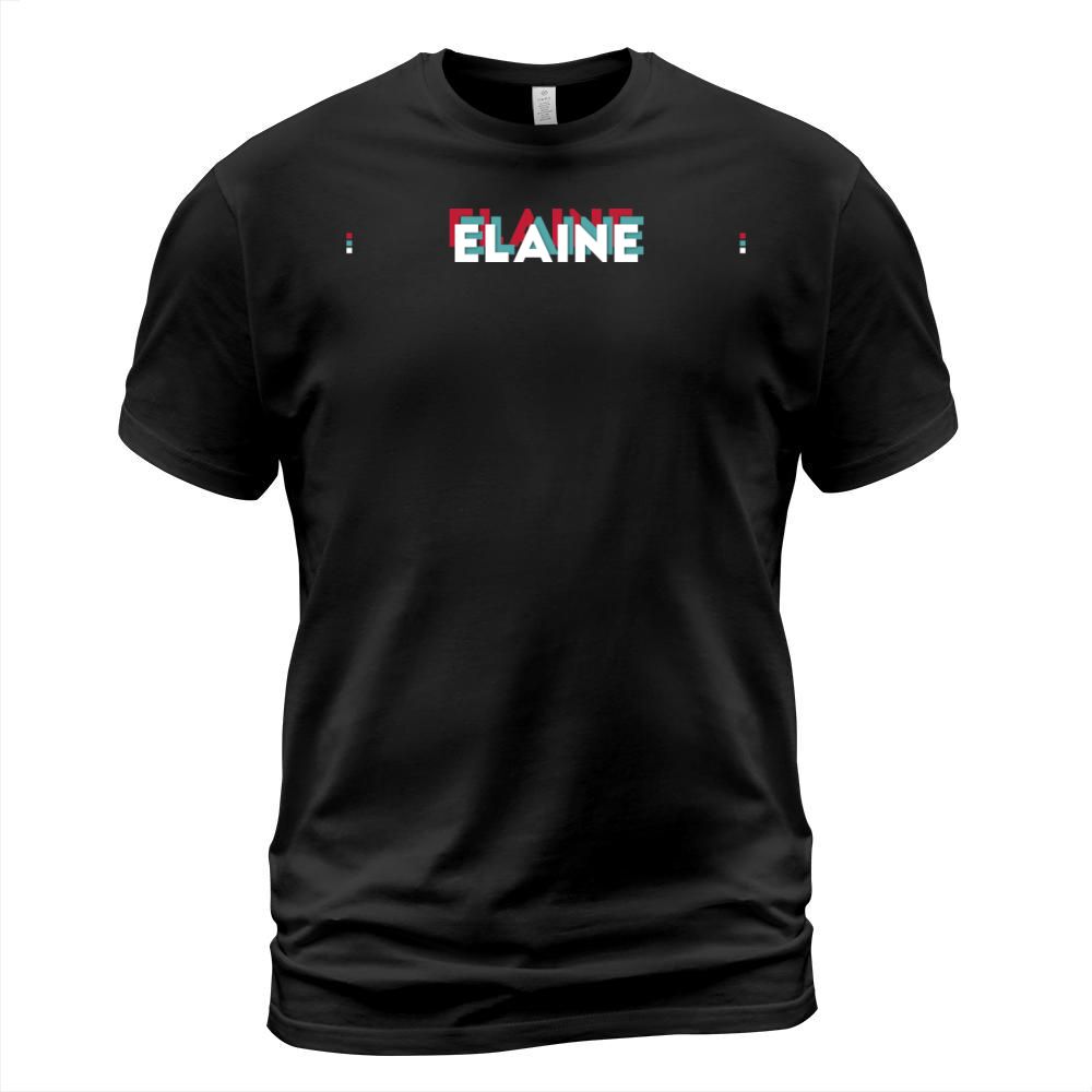 Elaine Name - Funny Name Elaine 80s theme T-Shirt Unisex