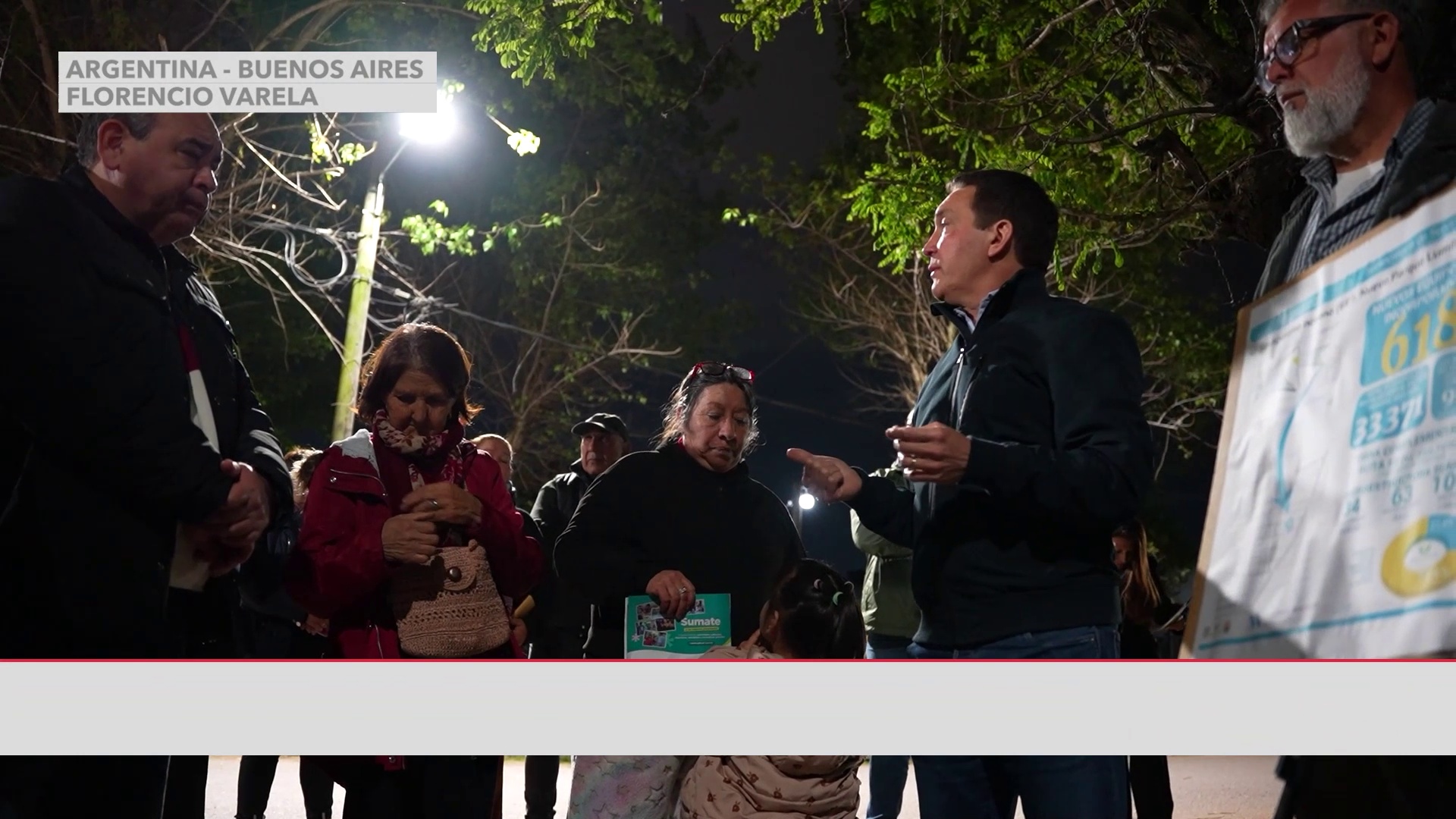 Andrés Watson habilitó nuevas luces led en Florencio Varela