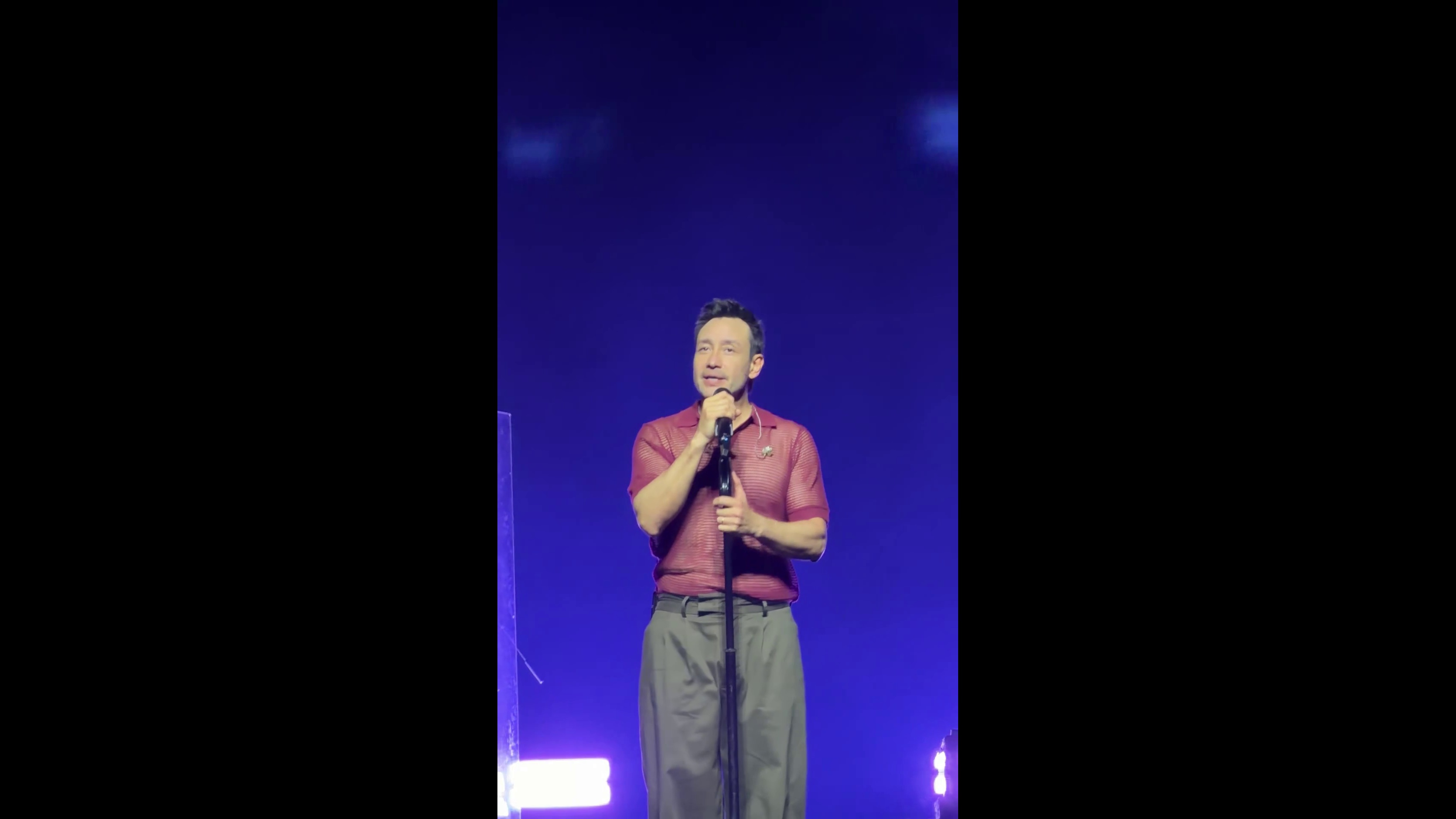 Luciano Pereyra anuncia que le cantará al Papa