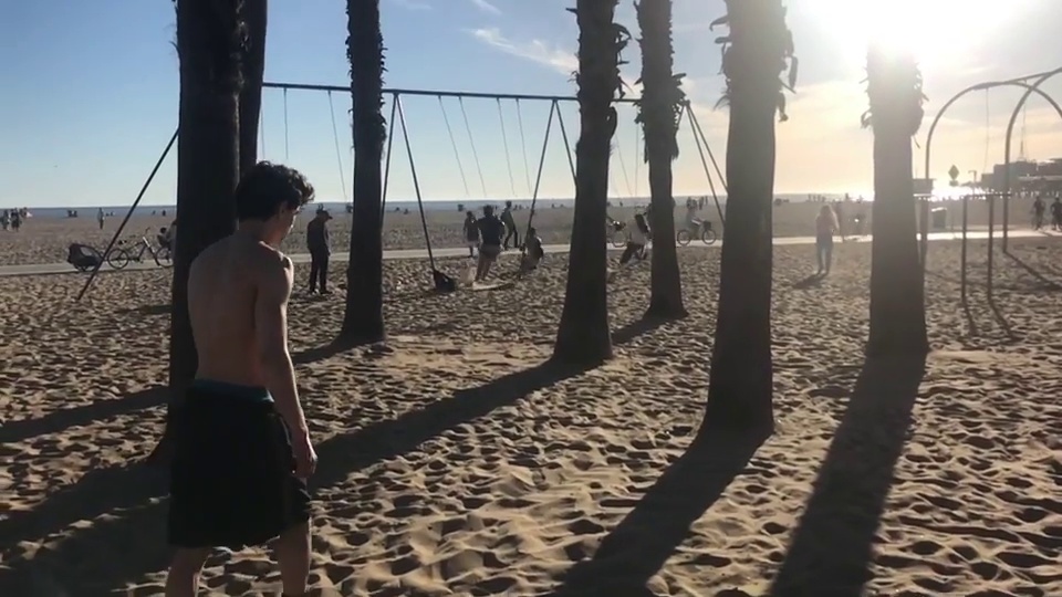Entrenamiento de Tom Holland.