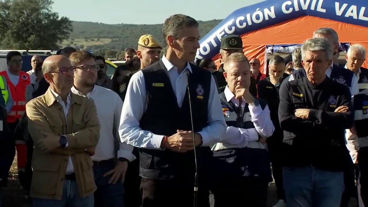 Pedro Sánchez habló tras la tragedia de trenes