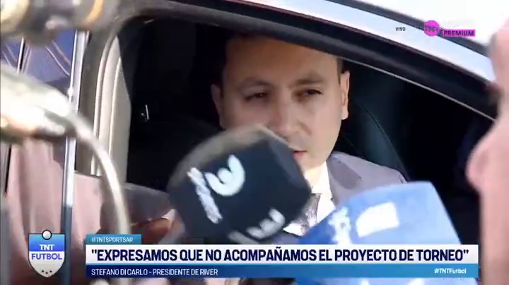 Stefano Di Carlo sobre los arbitrajes en el fútbol argentino.