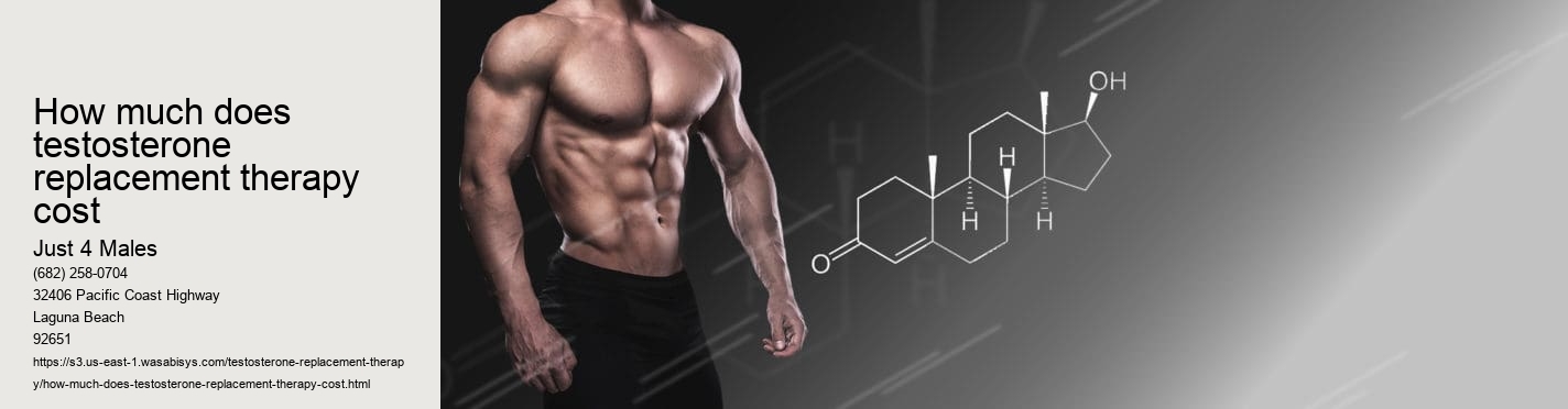 how much does testosterone replacement therapy cost