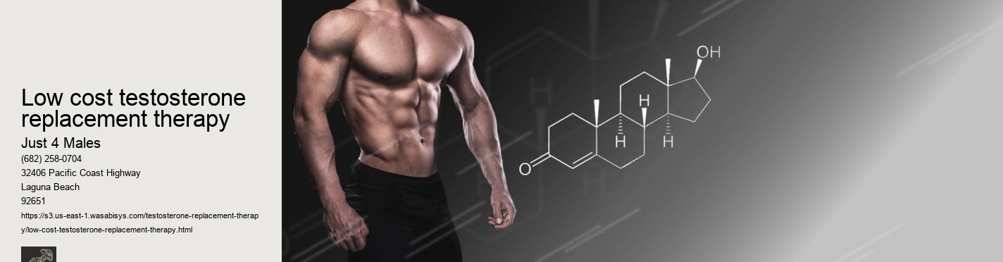low cost testosterone replacement therapy