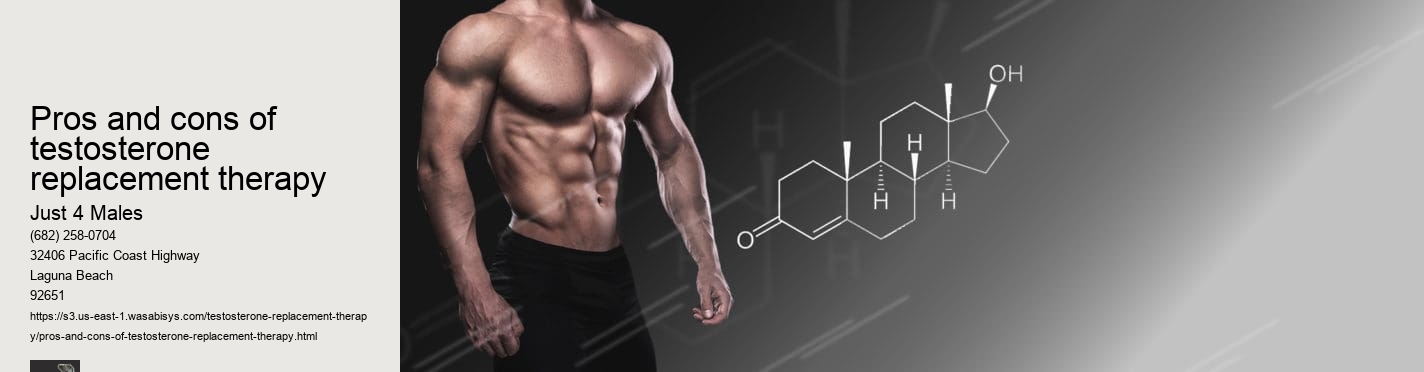 pros and cons of testosterone replacement therapy