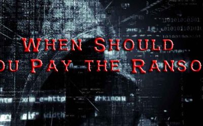 When Should You Pay the Ransom?