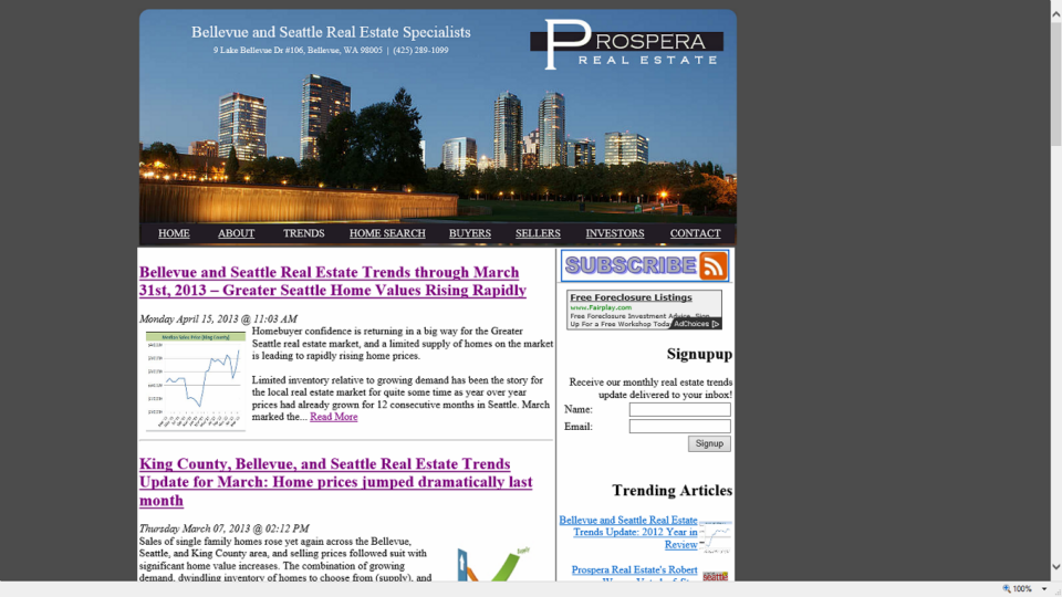 Prospera Real Estate Blog – 2013