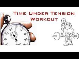 mechanical tension vs time under tension