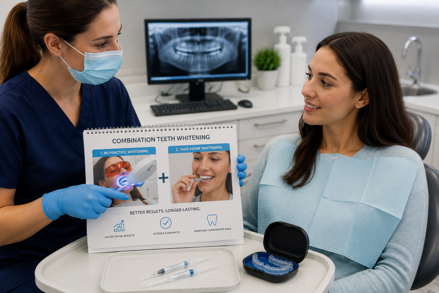 Combination Teeth Whitening
