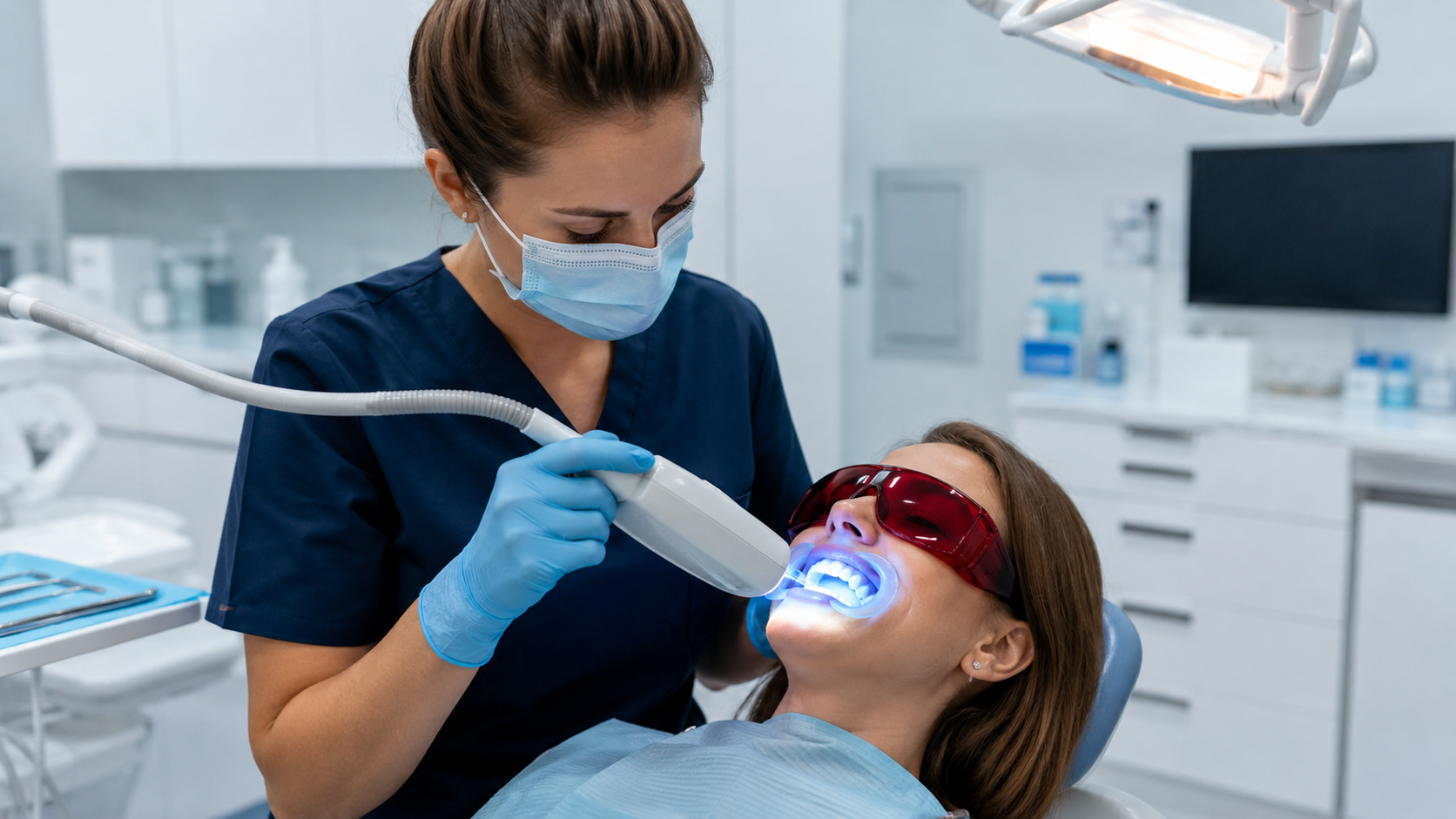 Teeth Whitening Service Actually Covers