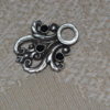 Dirndl Hooks Damask Black Crystal (Set of 4 Pair) - Image 2