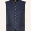 Men's Trachten Vest Harald Navy Mix by Hammerschmid