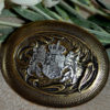 Belt Buckle - Oval Bavarian Crest