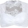Dirndl Blouse Irma-Kosira White Lace by Marjo