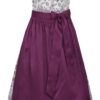 Dirndl Wildsteig Toile Print in Navy or Burgundy  by Marjo - Image 4
