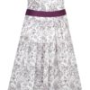 Dirndl Wildsteig Toile Print in Navy or Burgundy  by Marjo - Image 3