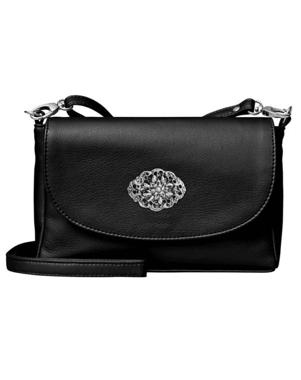 Ladies' Pleather Trachten Purse Five Colour Options, Adjustable Strap - Image 2