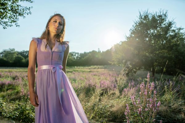 Dirndl Hofstetten Lilac by Marjo - Image 2