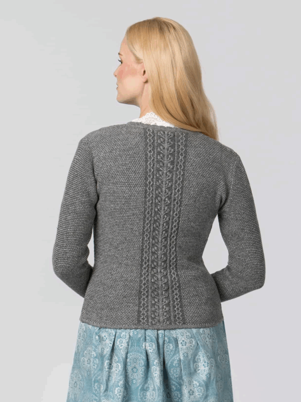 Traditional Sweater Mabella, Grey - Image 2