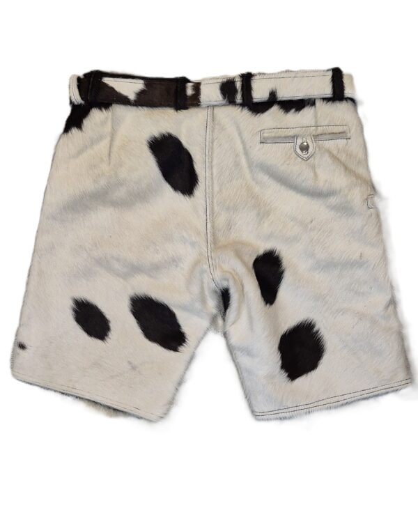 Men's Natural Cow Hide Shorts  Size 54 Fits 36-inch Waist - Image 2