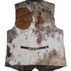 Men's Vest Natural Cow Hide - Image 2