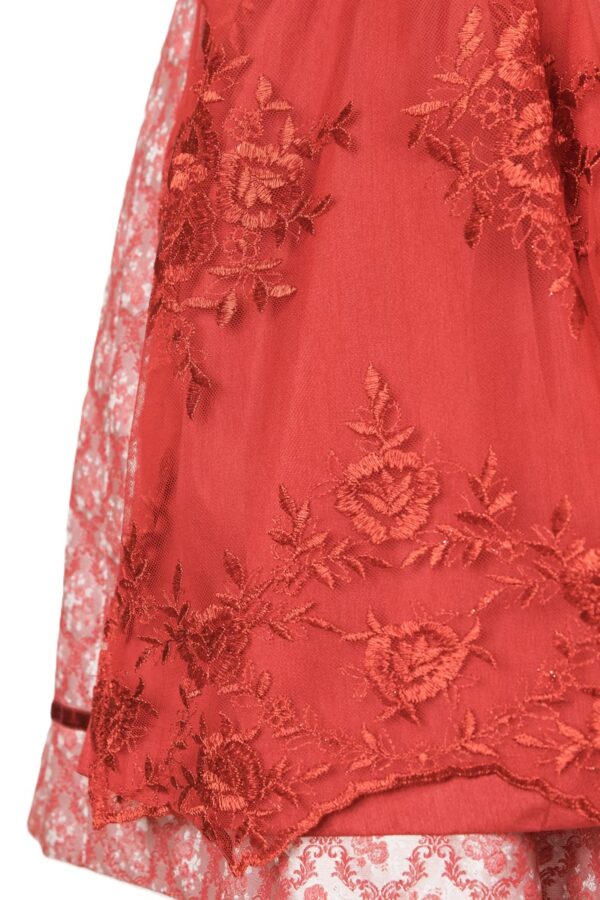 Dirndl Nakita Red Knee-Length by Kruger - Image 3