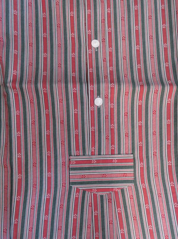 Men's Traditional "Pfoad" style Trachten Shirt by Aumuehle - Image 3