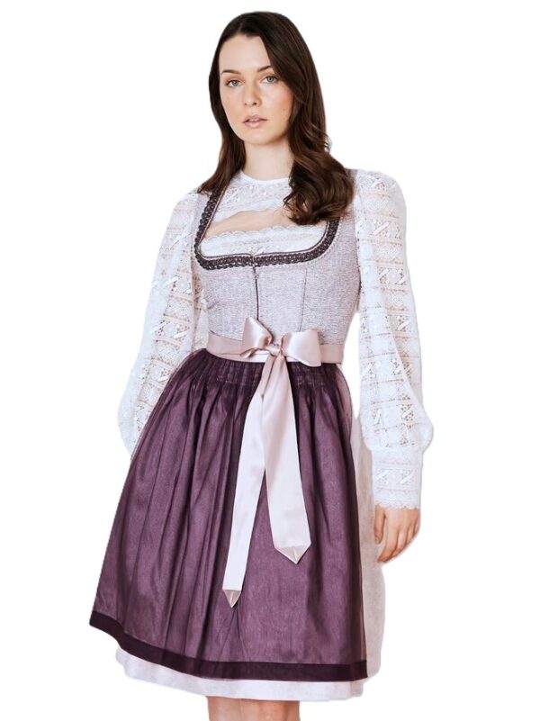 Dirndl Abriana Mauve by Kruger  Size EU 42/US 12 only