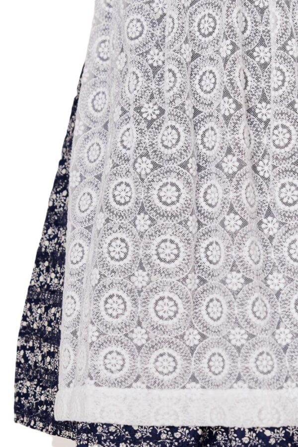 Dirndl Minna Navy and White by Kruger - Image 3