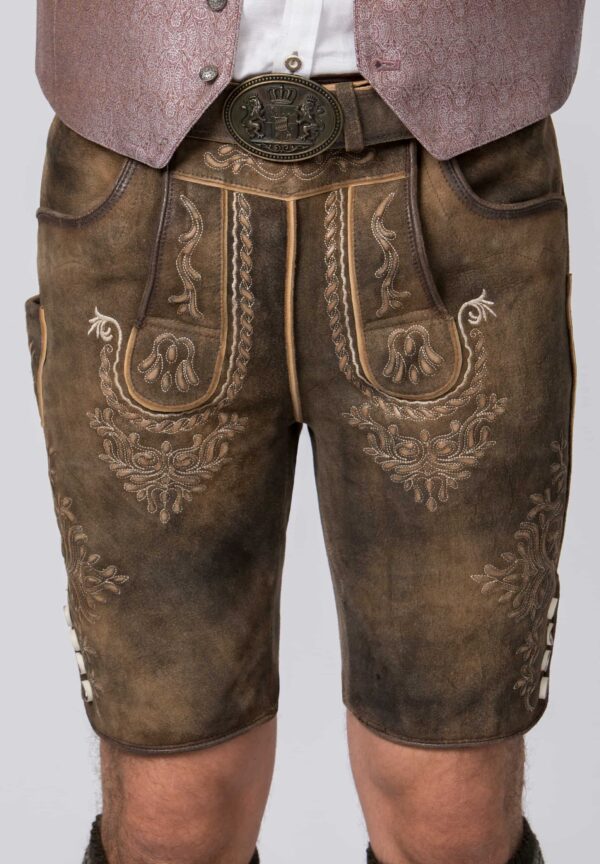 Men's Lederhosen Logan by Stockerpoint; Size 54/36" waist measurement