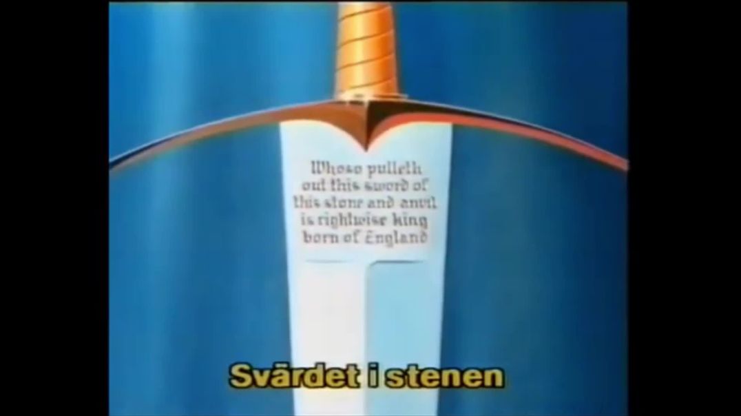 Tecknat Barn Svenska:Svärdet i Stenen (1963) VHSRIPPEN (Svenska) Trailer (4K)