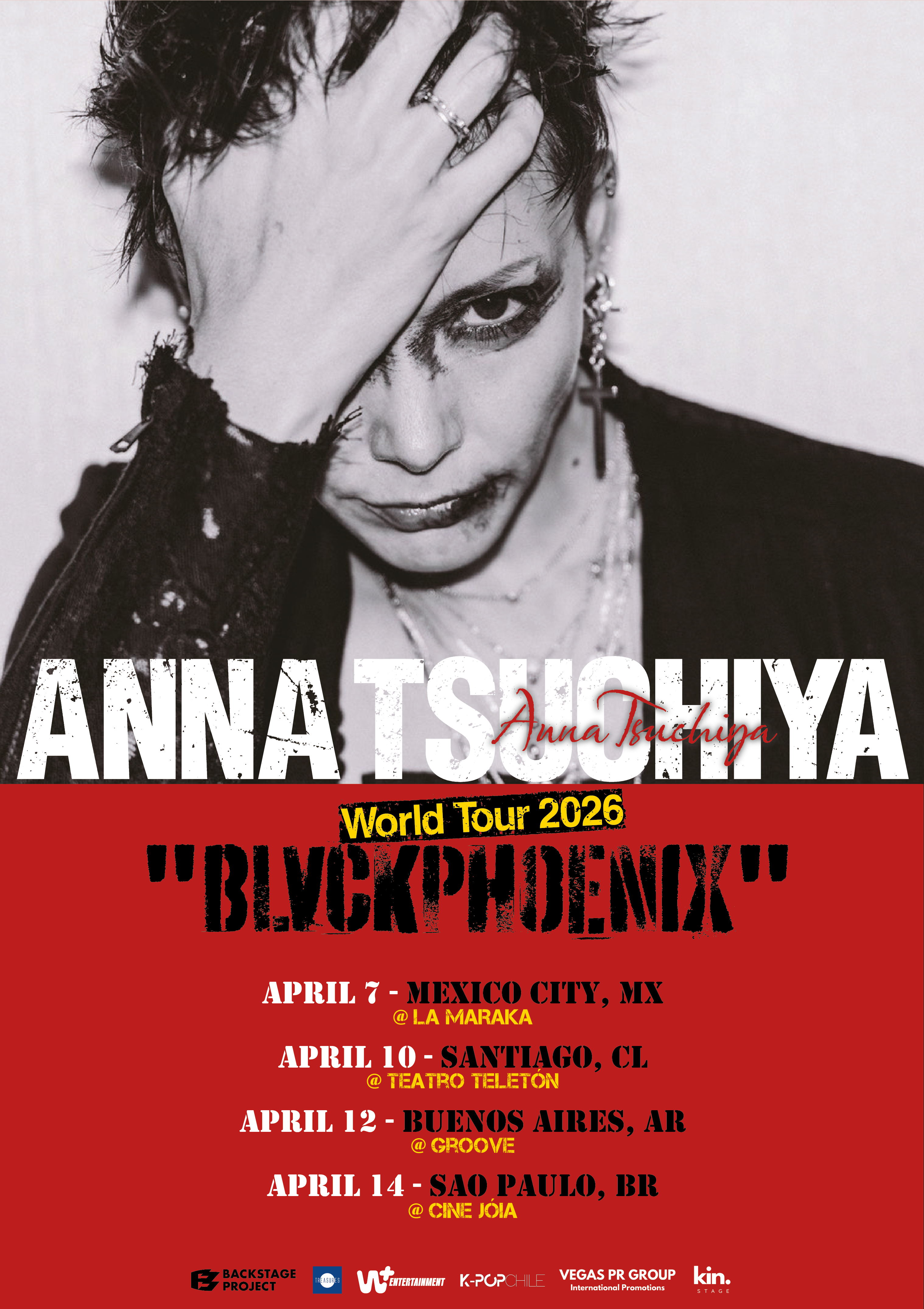 ANNA TSUCHIYA confirma turnê na América Latina com músicas de NANA