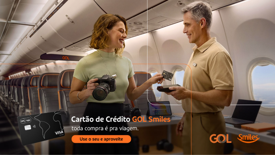 "É pra Viagem": Veja nova campanha dos Cartões de Crédito Gol