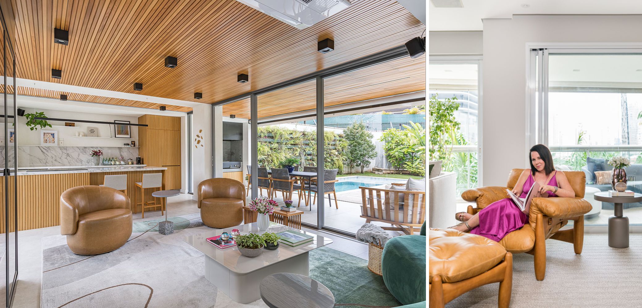 O papel das poltronas nos projetos de interiores