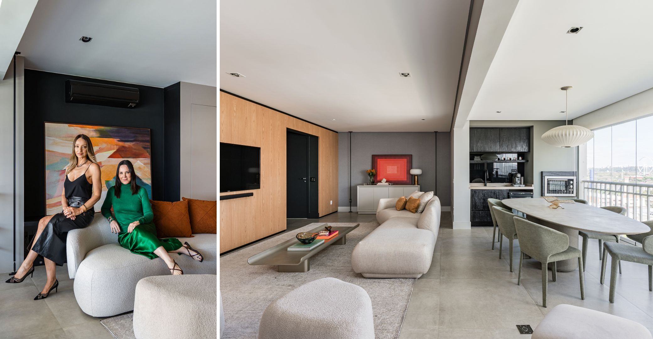 Apartamento de Sabrina Parlatore ganha novo visual com retrofit sem obra pesada