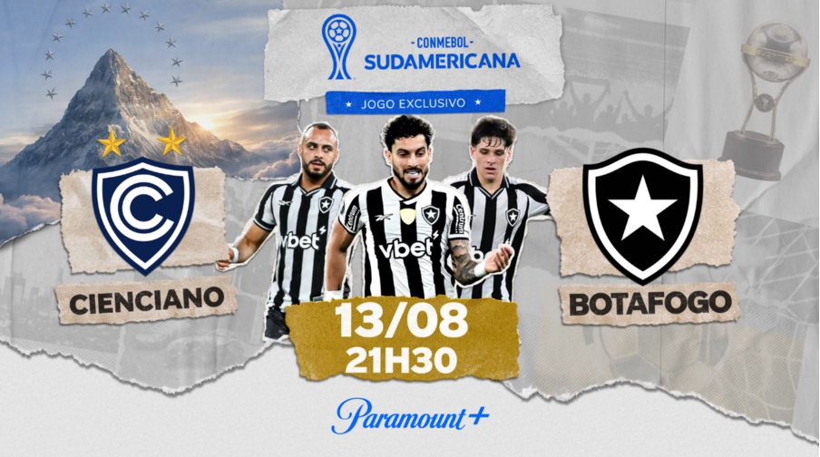 Paramount+ transmite oitavas da Libertadores, Sul-Americana e disputa de cinturão no UFC 330