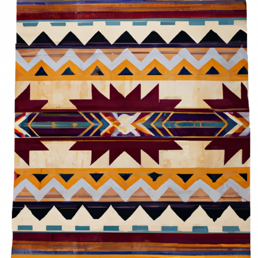 Western frontier area rugs