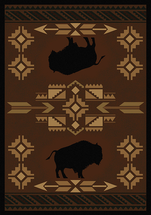 Large Western Style Area Rugs