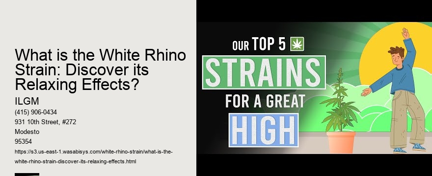 What is the White Rhino Strain: Discover its Relaxing Effects?