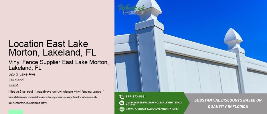 Location East Lake Morton, Lakeland, FL