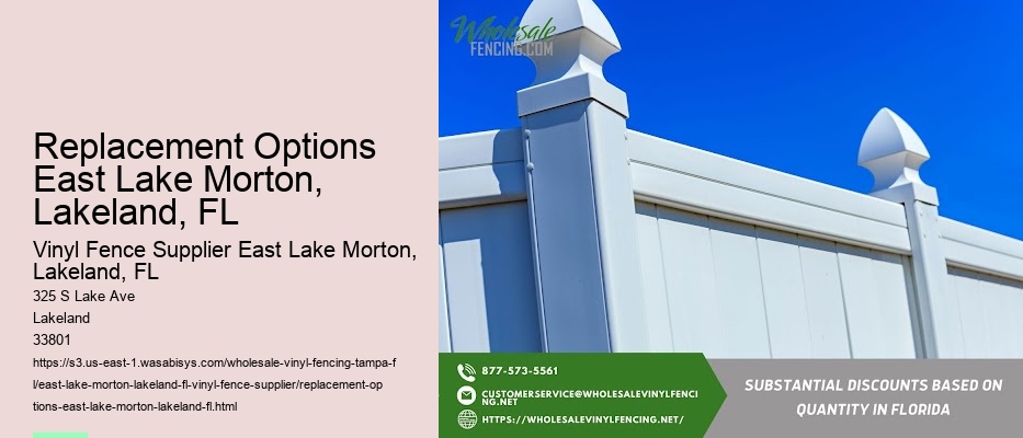 Replacement Options East Lake Morton, Lakeland, FL