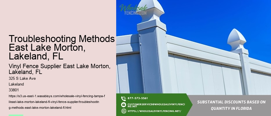 Troubleshooting Methods East Lake Morton, Lakeland, FL