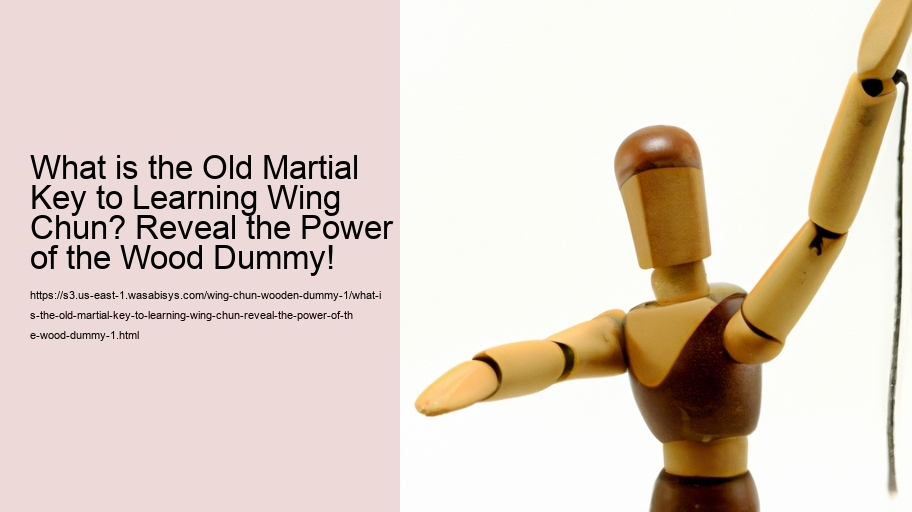 What is the Old Martial Key to Learning Wing Chun? Reveal the Power of the Wood Dummy!